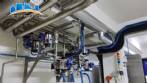 Complete industrial plant for the production of food products such as sauces, beverage concentrates, syrups, toppings, condiments, and cosmetics.