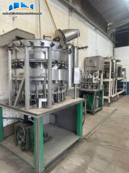 Line for carbonated, fizzy drinks, soft drinks, Zegla, Fabrinox and Apema